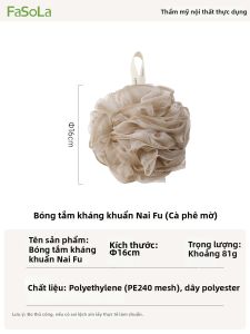FaSoLa | Bông Tắm Siêu Mềm Chất Lượng Cao Kích Thước Lớn