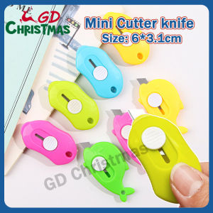 1PCS Mini Utility Knives Cloud Shaped Box Cutter Retractable Letter Opener Paper Envelope Slitter