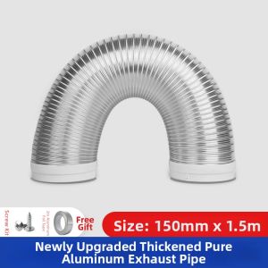 WEVOLA | Exhaust Duct Reinforced Aluminum Smoke Tube