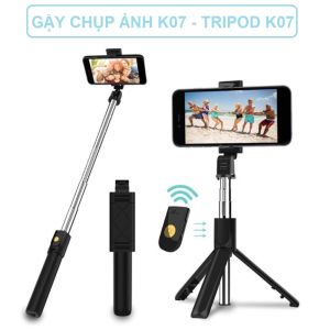 Gậy Chụp Ảnh Tự Sướng K07 Bluetooth 3 Chân Đa Năng – Tripod K07 – Chụp Hình Selfie