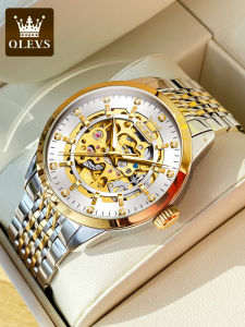 OLEVS | Attractive Golden Mens Mechanical Watch