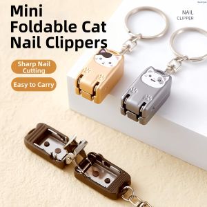 MUHUALAN | Portable Cartoon Foldable Nail Clipper No Splash