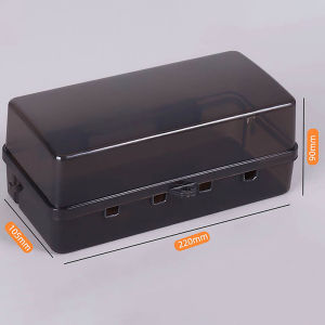 1Pc Outdoor Electrical Boxes Waterproof Cable Management Box Rain-Proof Weather Proof Plug Box Waterproof Box For Wiring Board