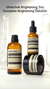 [FDA Approved] Chokchok Niacinamide Brightening Series Rejuvenating Set Skin Care Set 3pcs Toner + Serum + Cream