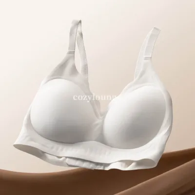 [cozylounge] Vola Bra | Latex 1.8cm Fixed Bra Pads | Natural Curve Shape | AA Cup Friendly | Minimal Push Up 手掌托式舒适日常内衣
