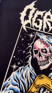 DGRAVE CREATIONS HASTA LA MUERTE BLACK LONGSLEEVES