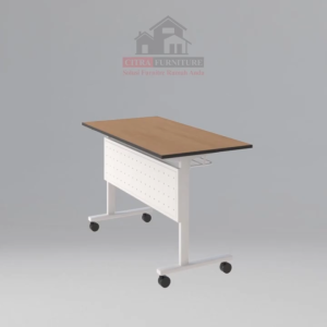 SHUMO Mobile Training Folding Table 160 cm Austin Meja Kerja Lipat Meja Rapat Kantor