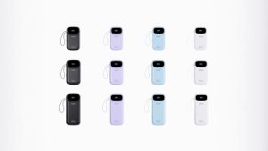 DOSEN Power Bank 20000mAh/25000mAh PD 22.5w Fast Charging Powerbank Built in Two Cables Portable Charger External Battery Pack For Phone