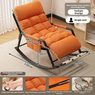AYIJIE | Adult Relaxing Recliner Rocking Chair