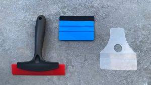 ยางรีดฟิล์มกระจก อุปกรณ์ติดตั้งฟิล์มอาคาร ที่รีดฟิล์มกระจก ยางรีดน้ำไล่อากาศ ยางรีดสติ๊กเกอร์ แผ่นรีดน้ำ