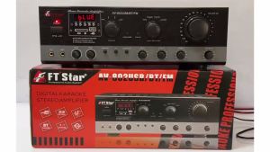 FTstar AV-802 USB/BT/FM 5.1Channel Karaoke Amplifier with USB and Bluetooth ( AV 802 USB/BT/FM)