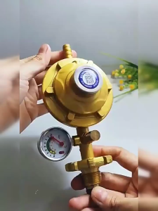 New model Lpg Gas Regulator With Gauge / Without Gauge / Heavy Duty Low Pressure Valve Gas Bottle Va