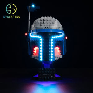 KEYUN | LED Light Kit LEGO 75408 Jango Fett Helmet