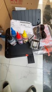 Máy in phun màu đa năng Canon E410 khổ a4