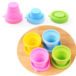 Moda Portable Silicone Folding Cups: The Ultimate 300ml Outdoor Water Solution