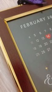 Gift | Love You To The Moon | Special Date | A4 Frame | Customized | Memorable | Photo Frame | Fast Shipping