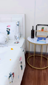 [FS24 小呆企鹅] 2500TC Luna Milk Bedsheet 牛奶丝棉床单