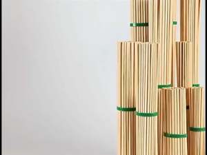 50Pcs Wooden Sticks Dowels Rod Smooth Wooden Sticks for DIY Hobby Handmade Building Wood Crafts