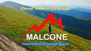 COVER TENDA DOME 4-5 Org Snile Malcone waterproof polyester 210T (Bukan Tenda Lengkap)