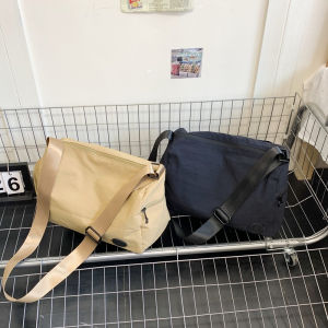 Waterproof Oxford Cloth Motorcycle Bag Crossbody Bag Womens Casual Sports Style Single Shoulder Bag Trendy Large Capacity