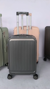 Vali phong cách mới 2025 Vali du lịchVali dây kéo chống cháy nổ Vật liệu PCVali 24-24