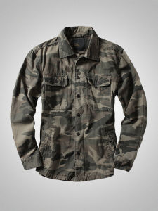 yzgf | Outdoor Casual Camouflage Jacket with Multiple Pockets