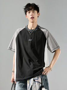 SZON | Áo Thun Tay Ngắn Khô Nhanh Vibestyle Màu Khối