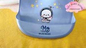 [HÀNG LOẠI ĐẸP] Yếm ăn dặm silicon cao cấp an toàn mềm mại cho bé