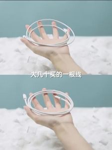 Divi | Fast Charging iPhone Cable PD and CarPlay Support Braided Ice Clear