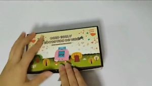 510 Words Preschool Early Learning Flash Cards Reader Machine Learn English Chinese Words Vocabulary Smart Speaker Talking Toy for Eearly Education Age 1-6 Years Old