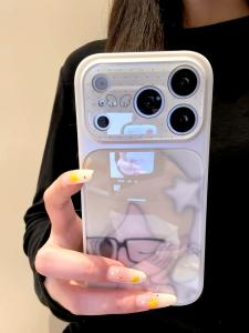 Clear Window Cute Golden Girl iPhone Case