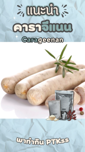 127 คาราจีแนน (Carrageenan) (คีโตทานได้) ขนาด 100 กรัม - 1 กิโลกรัม คาราจีแนน คือ คาราจีแนน คุณสมบัติ - Lazada