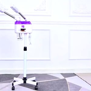 Professional face steamer cold and hot spray household spa ozone vapor ion skin care instrument