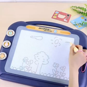 【SG Stock】Childrens magnetic drawing board drawing graffiti board one click erase educational toy
