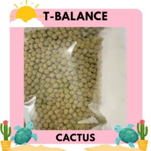 (สินค้าพร้อมส่ง) อาหารเต่าบก สูตร cactus T-Balance ทีบาลานซ์ 200g. / 400g.