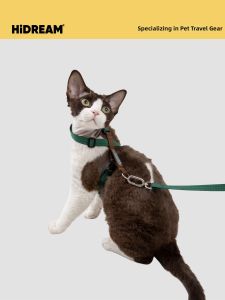 HiDREAM | Escape-proof and Anti-choke Cat Harness Set