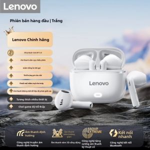 Lenovo | Tai Nghe Không Dây Bluetooth Lenovo EA175 Tai Nghe Điều Khiển Cảm Ứng Bán Trong Tai Với Pin Bền Bỉ Cho Cuộc Gọi Văn Phòng Âm Nhạc Thể Thao