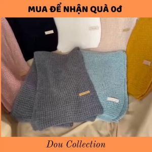 Khăn Choàng Cổ Len (Khăn Cashmere Len) Cao Cấp Giữ Ấm Mùa Đông - 40x180cm - Handmade - Mã LN004