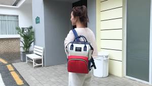 Túi Đựng Tã Chống Thấm Nước Dung Tích Lớn Ba Lô Cho Mẹ Túi Du Lịch Chăm Sóc Em Bé Đa Chức Năng Dành Cho Mẹ Đồ Dùng Cần Thiết Khi Đi Dã Ngoại
