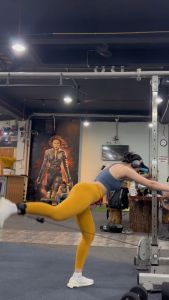 Quấn Cổ Chân Tập Gym Tập Chân Mông Với Cáp Aolikes