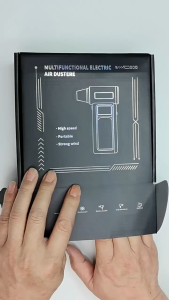 🔥【SG Ready Stock】🔥New 130000rpm Air Blower Cordless Mini Turbo Jet Fan Electric Air Duste Violent Blower With LED Displ