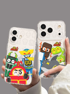 YOUSIDUN | Transparent And Cartoonish Shockproof Case for iPhone