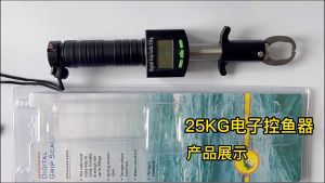 Portable Fish Gripper Grabber With Measuring Tape Adjustable Wrist Strap Digital Screen Display Electronic Scale Alat Penimbang Timbang Ikan