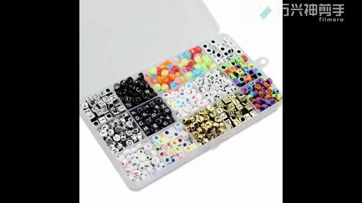 5000 Pcs beads for bracelet making set beads set kit with tools diy  bracelet kit set beads accessori