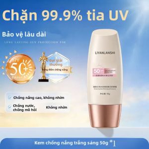 Lembiof | Kem Chống Nắng Ngăn Tia UV Làm Trắng Da Không Dầu