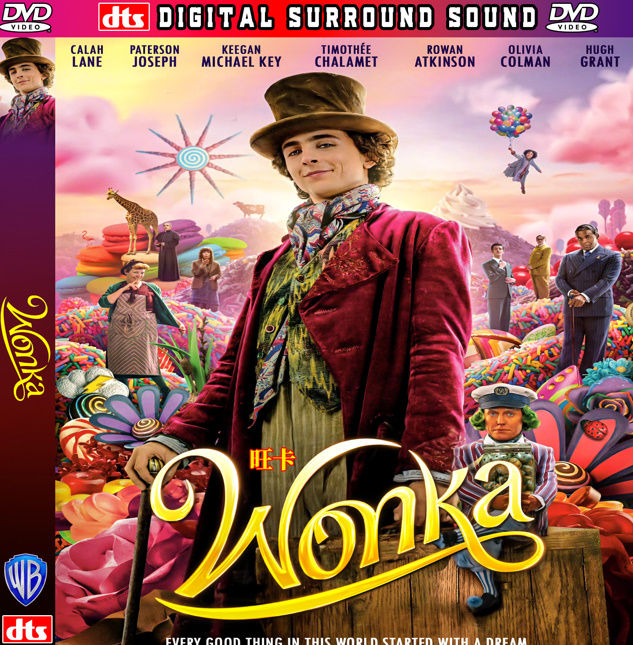 Wonka 2023 DVD Movie 100 Original Lazada