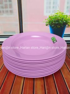 12 PCS PIRING MAKAN MELAMIN GOLDEN CAP IKAN MELAMIN SNI ORIGINAL