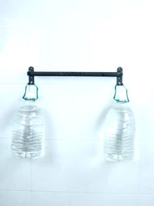 Johor Seller | Bathroom Towel Rack Towel Hanger Kitchen towel holder Wall Mounted Double Towel Bar Hook