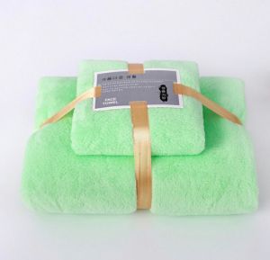 Handuk set 2 in 1 cotton towel premium serap air serbaguna Handuk mandi dan wajah