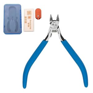 MJL M1711 Model Nippers Single Blade Nipper Ultra Thin Side Cutter for Gundam Plastic Model Building Repair Hobby Tool Kit With Storage Box